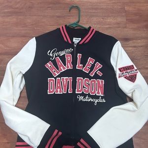 Harley Davidson varsity jacket women’s